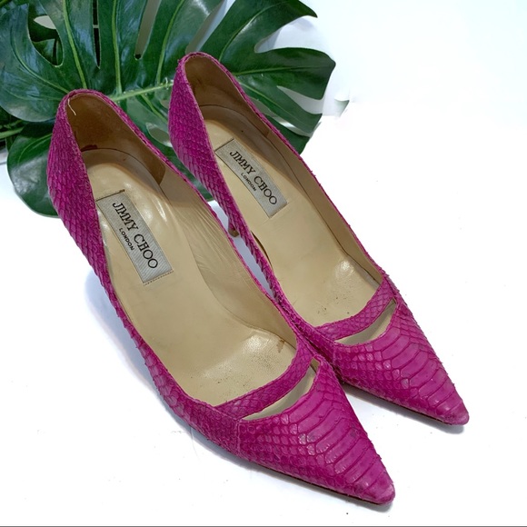 Jimmy Choo Shoes - Jimmy Choo pink heels pumps